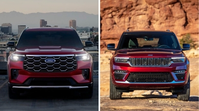 Jeep Grand Cherokee vs Ford Explorer 2023-2025