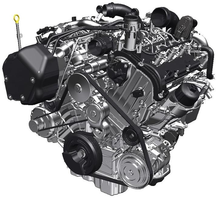 V6 EcoDiesel, 3 litres, 3e génération | RAM 1500 2020